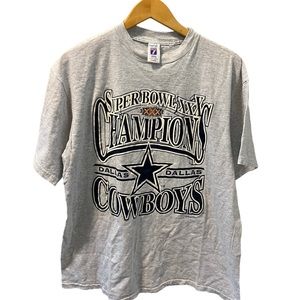 Dallas cowboys 1996 Super Bowl t shirts XL